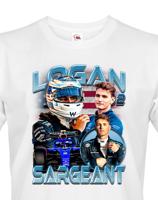 Pánské tričko s motivem závodníka F1 -  Logan Sargeant - pro milovníky motosportu