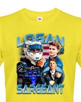 Pánské tričko s motivem závodníka F1 -  Logan Sargeant - pro milovníky motosportu