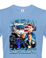 Pánské tričko s motivem závodníka F1 -  Logan Sargeant - pro milovníky motosportu