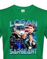 Pánské tričko s motivem závodníka F1 -  Logan Sargeant - pro milovníky motosportu