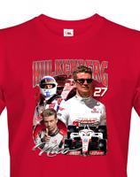 Pánské tričko s motivem závodníka F1 -  Nico Hulkenberg - pro milovníky motosportu