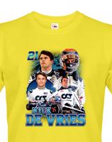 Pánské tričko s motivem závodníka F1 -  Nyck de Vries - pro milovníky motosportu