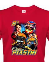 Pánské tričko s motivem závodníka F1 -  Oscar Piastri - pro milovníky motosportu