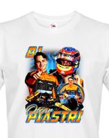 Pánské tričko s motivem závodníka F1 -  Oscar Piastri - pro milovníky motosportu