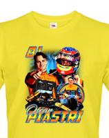 Pánské tričko s motivem závodníka F1 -  Oscar Piastri - pro milovníky motosportu