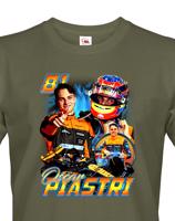 Pánské tričko s motivem závodníka F1 -  Oscar Piastri - pro milovníky motosportu
