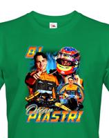 Pánské tričko s motivem závodníka F1 -  Oscar Piastri - pro milovníky motosportu