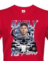 Pánské tričko s motivem závodníka F1 -  Pierre Gasly - pro milovníky motosportu