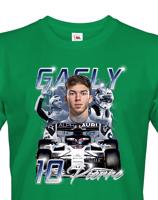 Pánské tričko s motivem závodníka F1 -  Pierre Gasly - pro milovníky motosportu