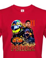 Pánské tričko s motivem závodníka F1 -  Sergio Perez - pro milovníky motosportu