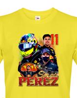 Pánské tričko s motivem závodníka F1 -  Sergio Perez - pro milovníky motosportu