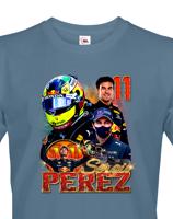 Pánské tričko s motivem závodníka F1 -  Sergio Perez - pro milovníky motosportu