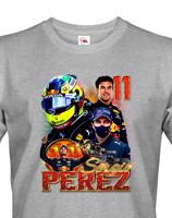 Pánské tričko s motivem závodníka F1 -  Sergio Perez - pro milovníky motosportu