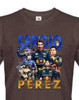 Pánské tričko s motivem závodníka F1 -  Sergio Perez   - pro milovníky motosportu