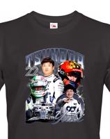Pánské tričko s motivem závodníka F1 -  Yuki Tsunoda  - pro milovníky motosportu