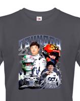 Pánské tričko s motivem závodníka F1 -  Yuki Tsunoda  - pro milovníky motosportu