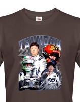 Pánské tričko s motivem závodníka F1 -  Yuki Tsunoda  - pro milovníky motosportu