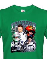 Pánské tričko s motivem závodníka F1 -  Yuki Tsunoda  - pro milovníky motosportu