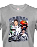 Pánské tričko s motivem závodníka F1 -  Yuki Tsunoda  - pro milovníky motosportu