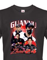 Pánské tričko s motivem závodníka F1 -  Zhou Guanyu  - pro milovníky motosportu