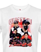 Pánské tričko s motivem závodníka F1 -  Zhou Guanyu  - pro milovníky motosportu
