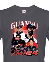 Pánské tričko s motivem závodníka F1 -  Zhou Guanyu  - pro milovníky motosportu