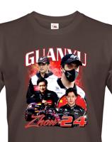 Pánské tričko s motivem závodníka F1 -  Zhou Guanyu  - pro milovníky motosportu