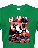 Pánské tričko s motivem závodníka F1 -  Zhou Guanyu  - pro milovníky motosportu