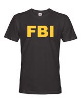 Pánské tričko s motívom FBI
