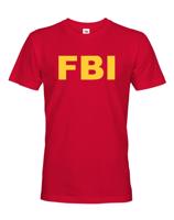 Pánské tričko s motívom FBI