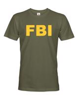 Pánské tričko s motívom FBI