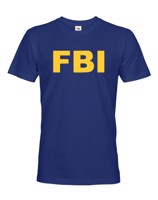 Pánské tričko s motívom FBI