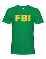Pánské tričko s motívom FBI