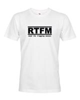Pánské tričko s motívom RTFM