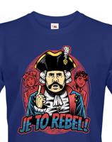 Pánské tričko s námětem filmu - Je to rebel!