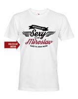 Pánské tričko s originálním motivem Nesnáším být sexy, ale jsem ...