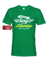 Pánské tričko s originálním motivem Nesnáším být sexy, ale jsem ...