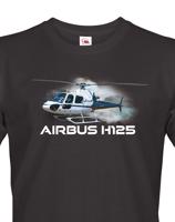 Pánské tričko s potiskem  Airbus Helicopters H125 - ideální dárek pro milovníky helikoptér