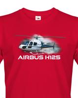 Pánské tričko s potiskem  Airbus Helicopters H125 - ideální dárek pro milovníky helikoptér