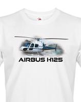 Pánské tričko s potiskem  Airbus Helicopters H125 - ideální dárek pro milovníky helikoptér