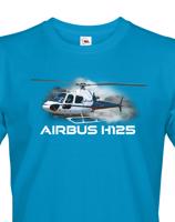 Pánské tričko s potiskem  Airbus Helicopters H125 - ideální dárek pro milovníky helikoptér