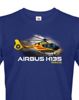 Pánské tričko s potiskem  Airbus Helicopters H135  Rescue - ideální dárek pro milovníky helikoptér