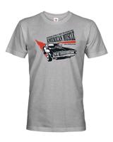 Pánské tričko s potiskem American Muscle car -   tričko pro milovníky aut