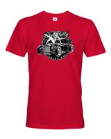 Pánské tričko s potiskem Amerického veterána -   tričko pro milovníky aut