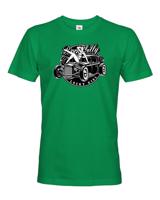 Pánské tričko s potiskem Amerického veterána -   tričko pro milovníky aut