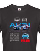 Pánské tričko s potiskem Audi R8 - ideální dárek pro muže