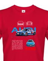 Pánské tričko s potiskem Audi R8 - ideální dárek pro muže