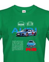 Pánské tričko s potiskem Audi R8 - ideální dárek pro muže