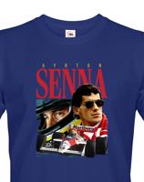 Pánské tričko s potiskem Ayrton Senna -  tričko pro milovníky F1