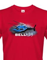 Pánské tričko s potiskem Bell 429 - ideální dárek pro milovníky helikoptér